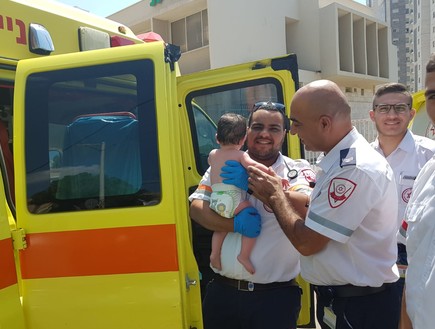 התינוק בן 9 החודשים שנשכח ברכב בנתניה