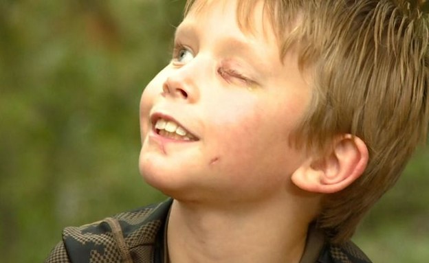 פייק קלרקסון, בן 8, שהותקף על ידי פומה (צילום: Christine and Steve Tan, סקיי ניוז)