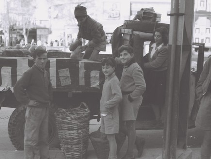 לקמפיין בחירות 1949: מפלגת חירות- הברית הישראלית (צילום: הוגו מנדלסון)