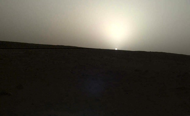 תמונות חדשות ממאדים: שקיעה (צילום: JPL-caltech/nasa, cnn)