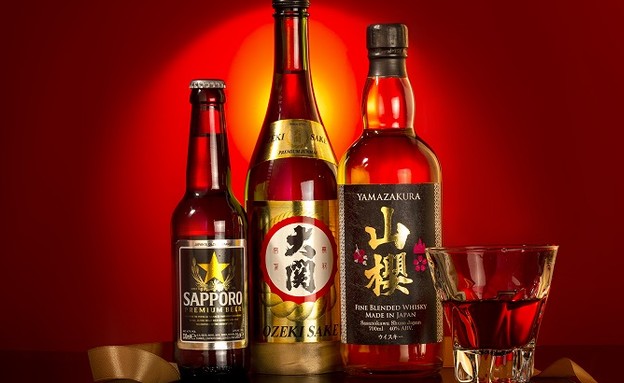 אלכוהול יפני (צילום: דן לב)