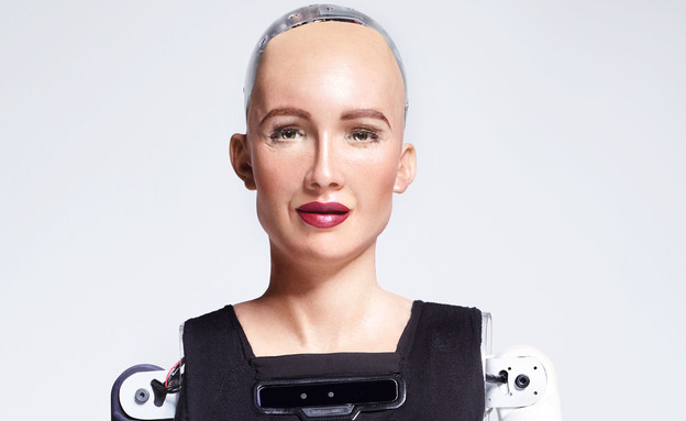 סופיה הרובוטית האנושית (צילום: Hanson Robotics)