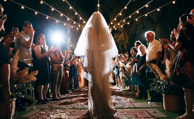 החתונה של שונית וחן  (צילום: בר כהן ואפי יוספי)