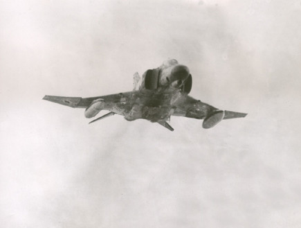 מטוס פנטום במלחמת יום כיפור (צילום: אתר חיל האוויר)