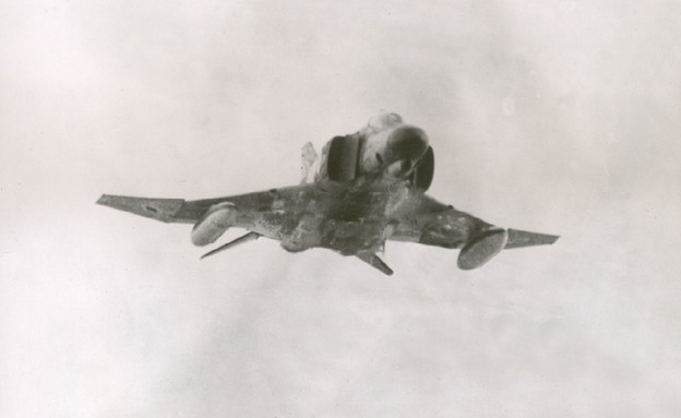 מטוס פנטום במלחמת יום כיפור (צילום: אתר חיל האוויר)