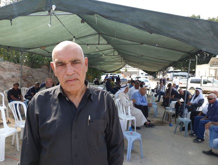 מחמד אבו שריקי, דודו של ריאד אבו שריקי (צילום: החדשות12)