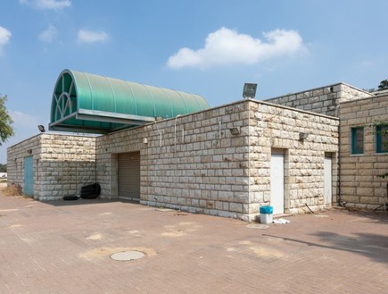 תחנת הרכבת, בקרבת כביש 6 ותל אפק (צילום: אייל טואג, The Marker)