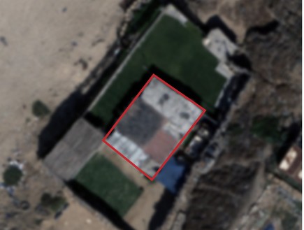 מתחם מערך ההגנה האווירית של חמאס (צילום: דובר צה''ל)