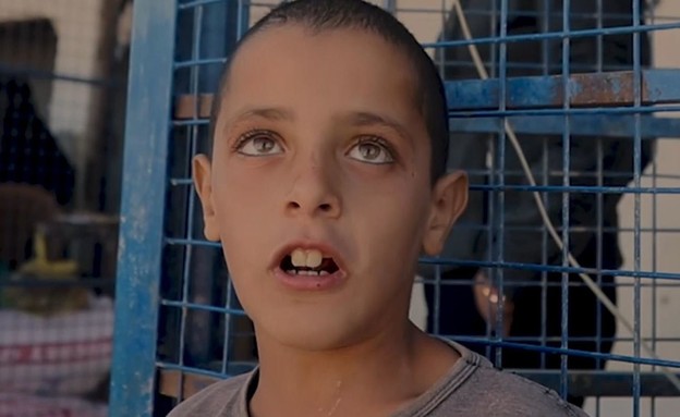 מחנה שבויים של דאע"ש בסוריה (צילום: skynews) מחנה שבויים של דאע"ש בסוריה (צילום: skynews)