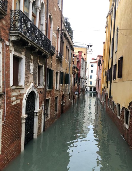 הצפות בונציה (צילום: יאיר שלו)