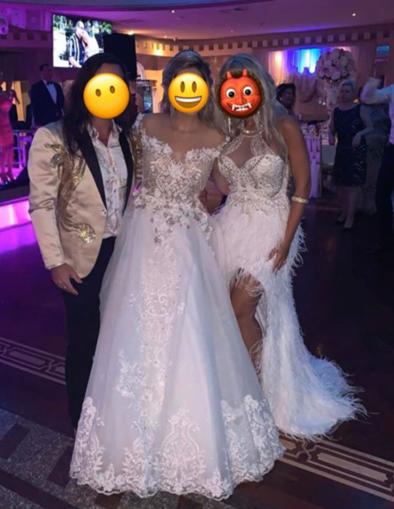 חתונה (צילום: פייסבוק\that's it, I'm wedding shaming)