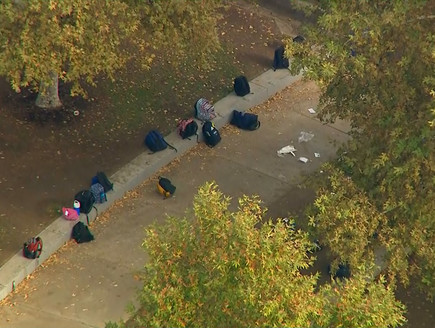 ירי בבית ספר בקליפורניה (צילום: CNN)