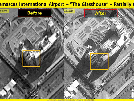 Image, satellite, résultats, assaut, Israélien, Syrie