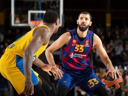 מכבי פגשה הערב את מירוטיץ' והקטאלונים (getty)