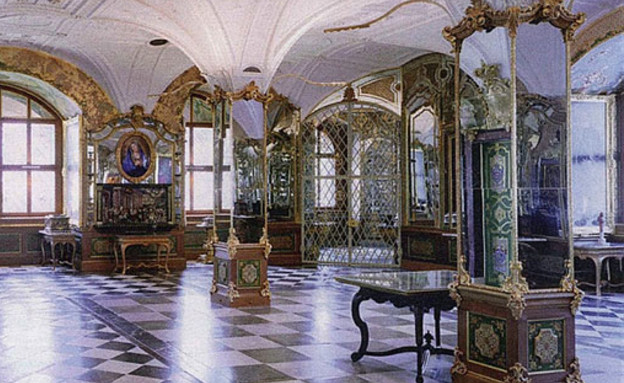 אולם בחדר האוצר ההיסטורי, מוזיאון "חדר האוצר הירוק" שבדרזדן, גרמני (צילום: SvenS D, ויקיפדיה)