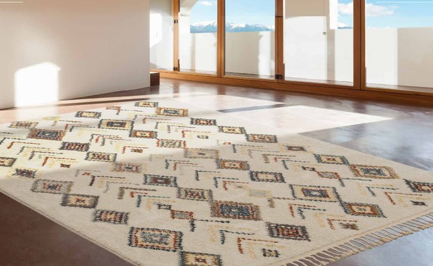 בלאק פריידיי, שטיח מקולקציית קזבלנקה ברשת כרמל פלור דיזיין  (צילום: יחסי ציבור כרמל פלור )