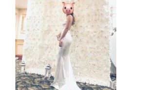 שמלה לבנה לחתונה (צילום: Reddit)