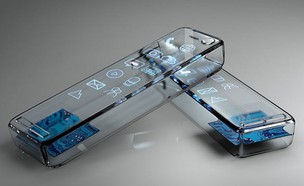סלולרי מזכוכית (צילום: סמסונג נורווגיה)