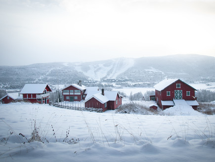 העיירה יאיילו (Geilo), נורווגיה (צילום: ינון בן שושן, mako חופש)