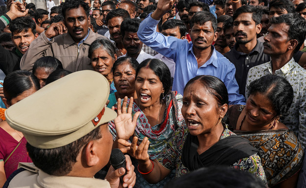 הפגנות נגד אונס נשים בהודו  (צילום: רויטרס)