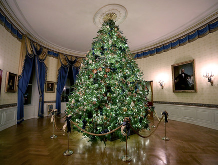 חג מולד בבית הלבן - 2 (צילום: Mark Wilson, Staff, GettyImages)