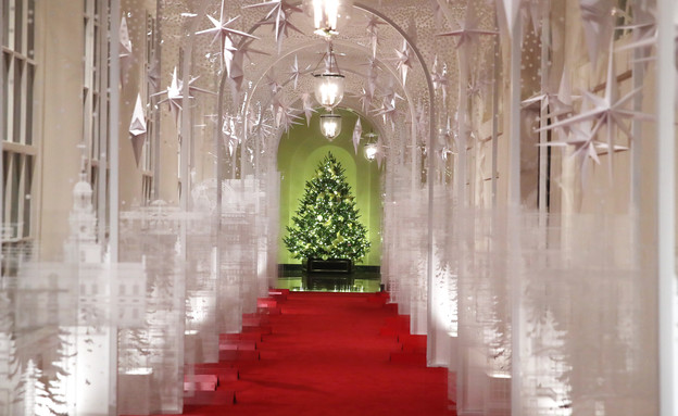 חג מולד בבית הלבן (צילום: Mark Wilson, Staff, GettyImages)