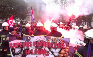 הפגנות בצרפת (צילום: רויטרס_)