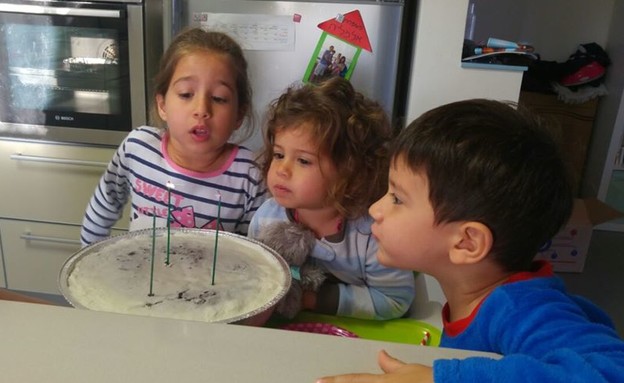 שלושה ילדים בארבע שנים (צילום: לילי שרצקי אלמליח, אלבום פרטי)