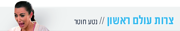 צרות עולם ראשון