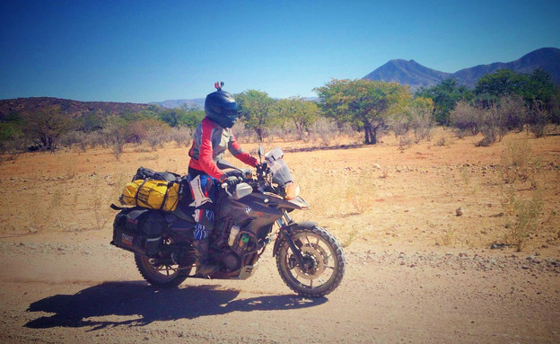 מסע אופנועים באפריקה (צילום: אחינועם הראל)