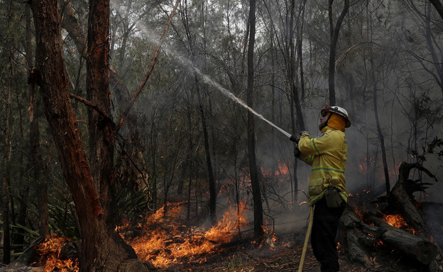 שרפה באוסטרליה (צילום: רויטרס, רויטרס_)