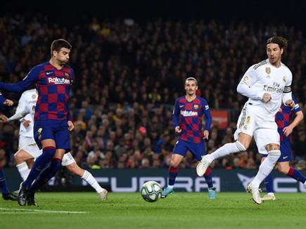 פיקה וראמוס הצילו שערים בשני הצדדים (getty)