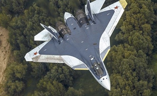 מטוס החמקן הרוסי Su-57 (צילום: משרד ההגנה הרוסי)