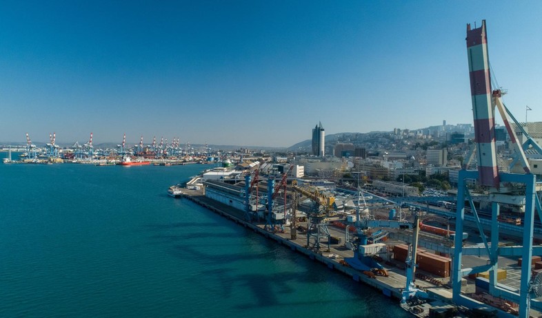 נמל חיפה (צילום: נמרוד קרן)