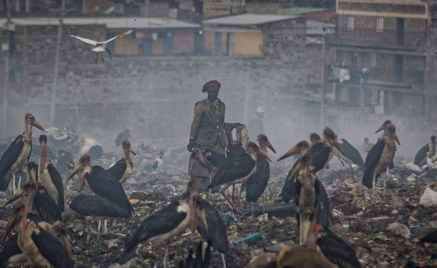 זיהום וזבל בעולם (צילום: AP)