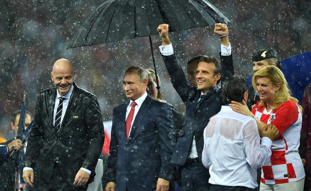 צרפת מנצחת בגמר גביע העולם בכדורגל  (צילום: רויטרס_)