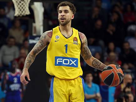 ווילבקין. הפציעה שלו פגעה בצהובים (אתר היורוליג)