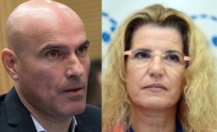 נוה מול שטייף (צילום: פלאש 90, יונתן סינדל, יוסי זליגר, חדשות)