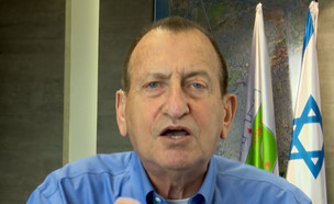 אסון המעלית: ראש עיריית תל אביב, רון חולדאי (צילום: מתוך "חדשות הבוקר" , קשת12)