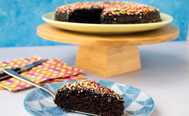 עוגת שוקולד טבעונית בסיסית של אורי שביט