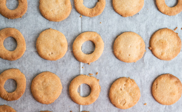 עוגיות טבעוניות אחרי אפייה