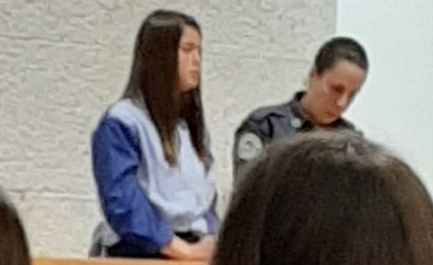 פרסיליה קשתי בבית המשפט, ינואר 2020 (צילום: פול סגל)