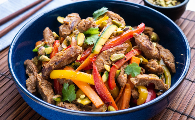 מוקפץ טבעוני 