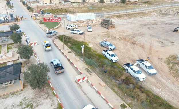 הרבש"צים החזירו את רכבי הביטחון  (צילום: דוברות הסתדרות לאומית)