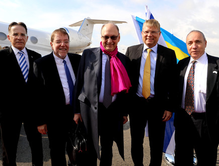 ראש, ממשלת, שוודיה, סטפן, לוון (צילום: סיון פרג', רשות שדות התעופה)