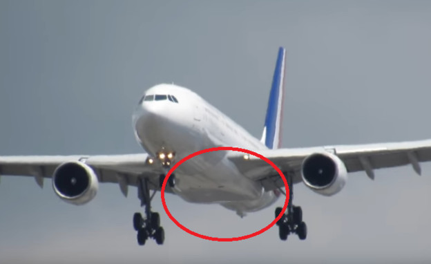 המטוס (צילום: Mark Brandon@Youtube)