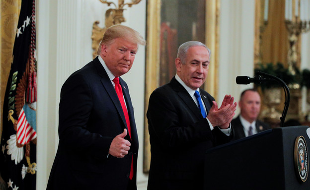 Donald, Trump, Benjamin, Netanyahu, Plan, Paix