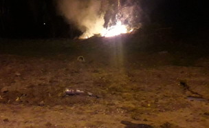 דיווחים על נפילת רקטה בשדרות (צילום: איל חנני)