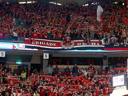 אוהדי ירושלים בהיכל (אלן שיבר)