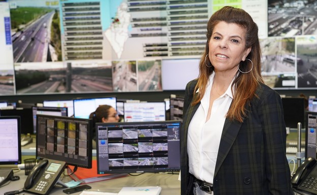 עינת דהן, מנהלת מערך השירות בחברת נתיבי ישראל (צילום: נתיבי ישראל, נתיבי ישראל‎)
